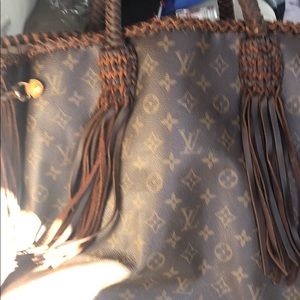 Louis Vuitton cowhide braided 1,200 OBO